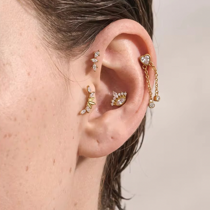 Meera Helix stud
