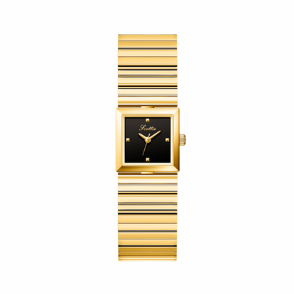 Lady senora geometric dial watch