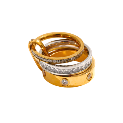 Diamond stimulant ring