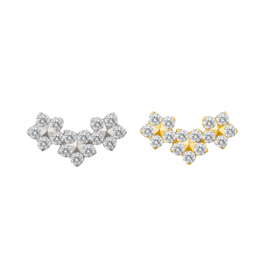 Lily helix studs