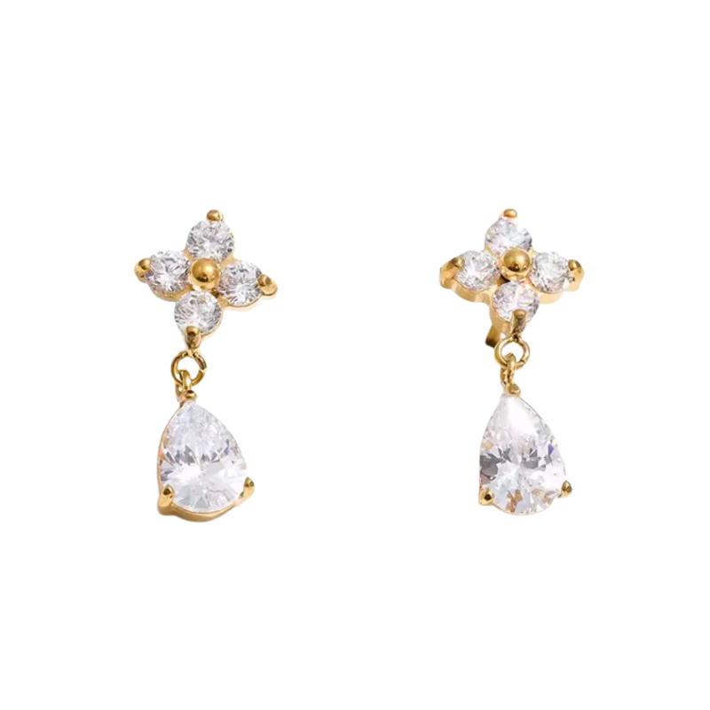 Pistachio earrings
