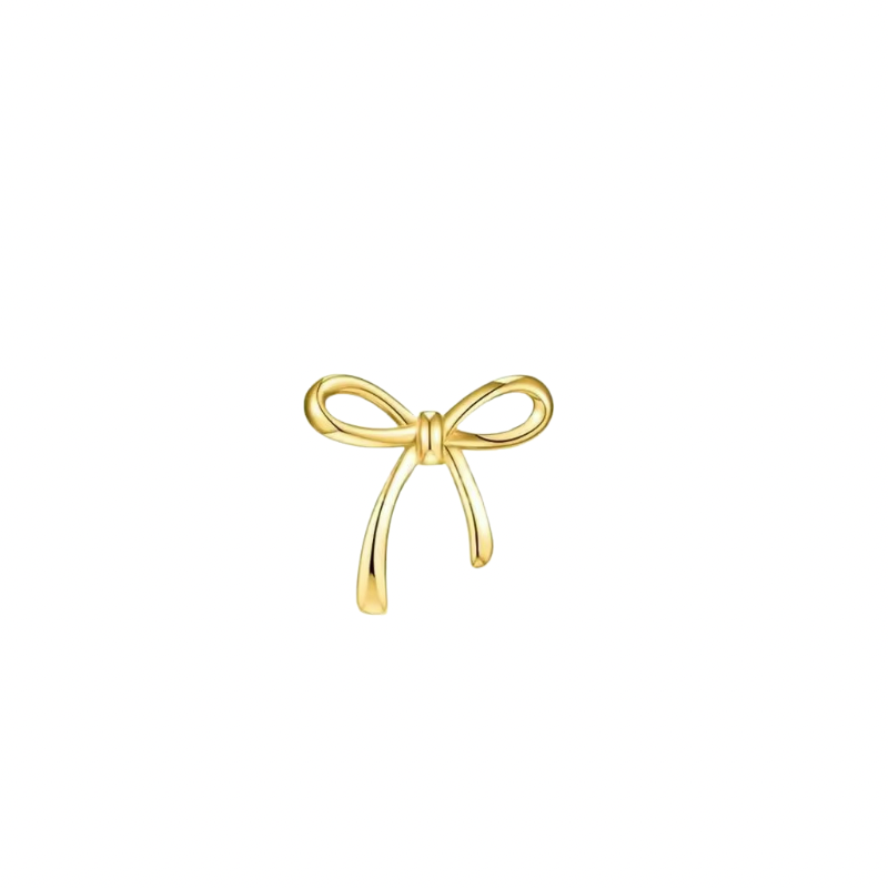 Bow flat back studs
