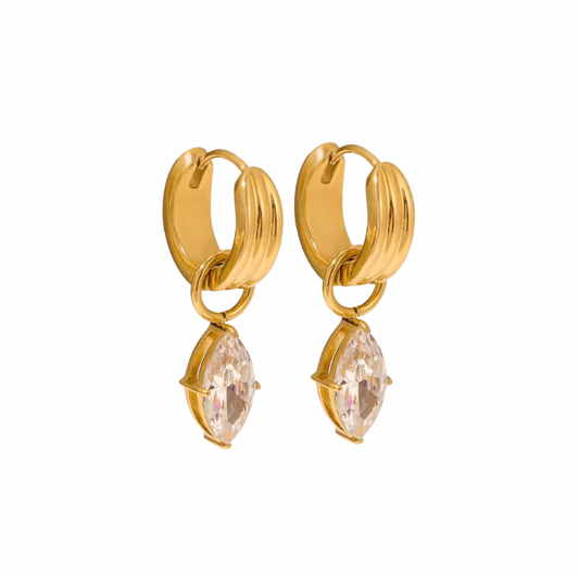 Saturn earrings
