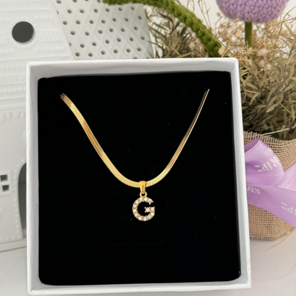 Initial letter necklace 2.0