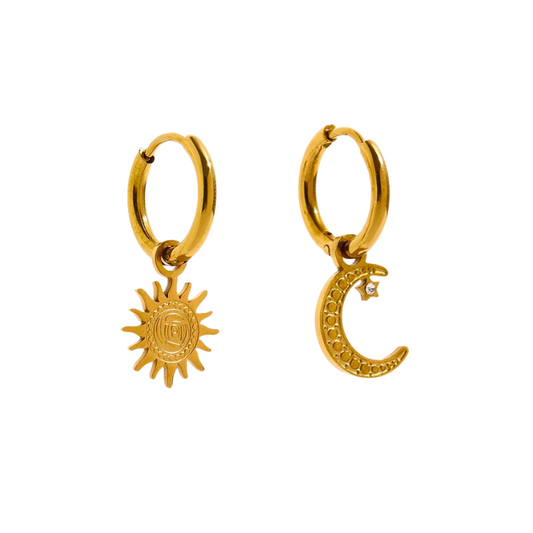 All Around the moon earrings