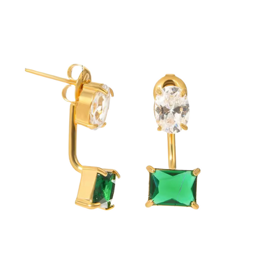 Gem earrings
