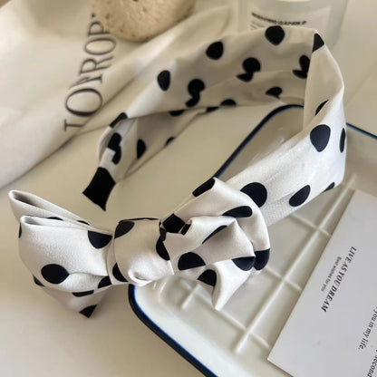 Polka dot headband