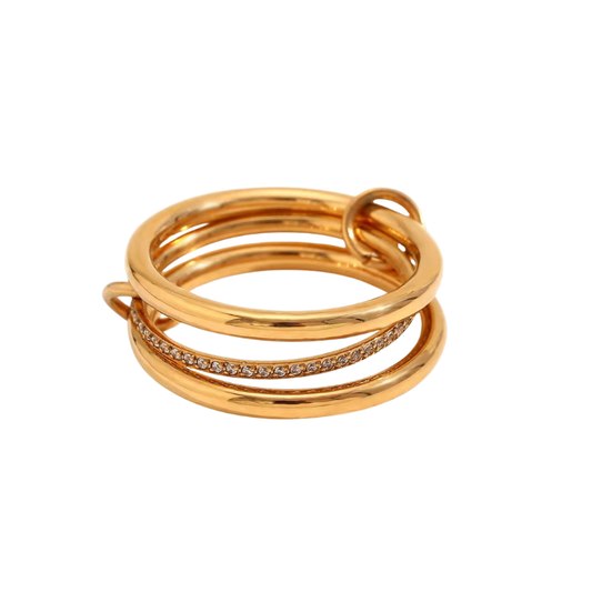 Minimal effort stack ring