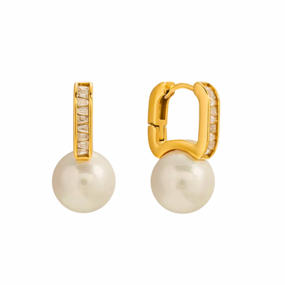 Pearl-pure earrings