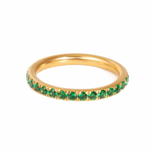 Glitter Band ring