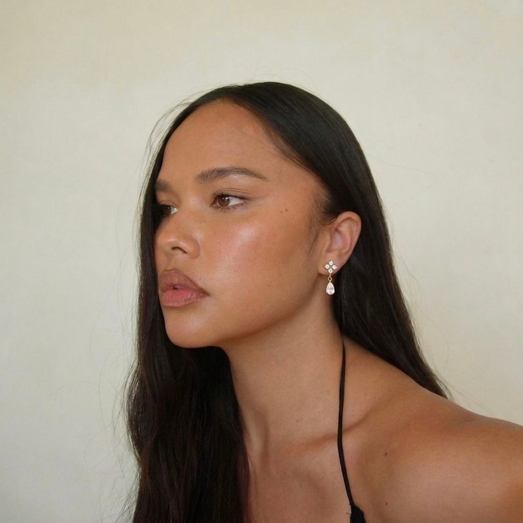 Pistachio earrings