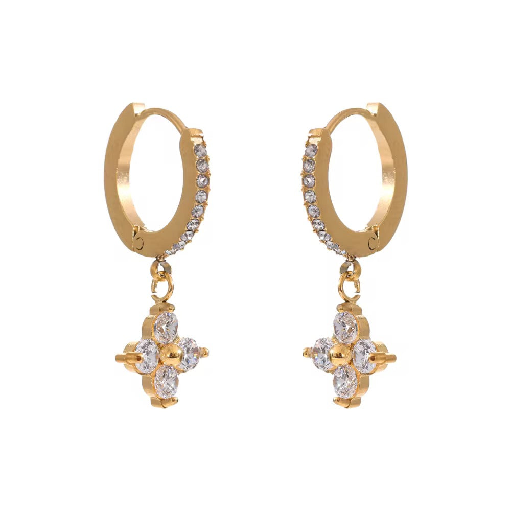 Cappucino earrings