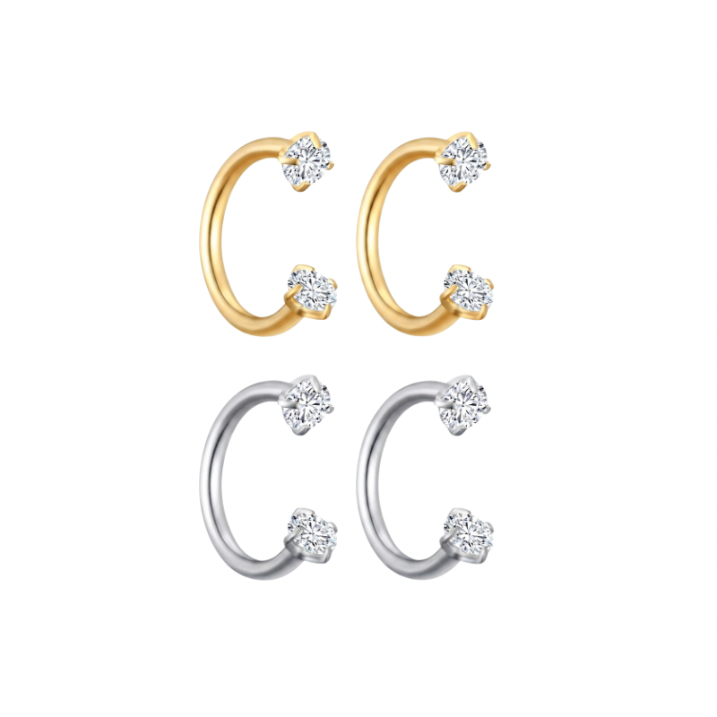 Roshni internal thread earrings