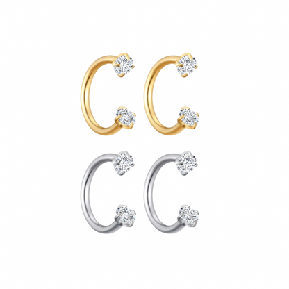 Roshni internal thread earrings