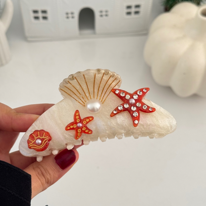 Seashell clawclip