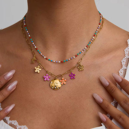 Fauna charm necklace