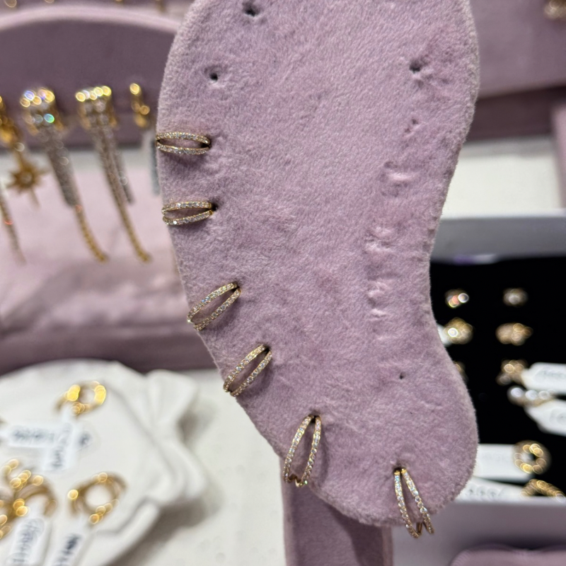 Double bali earrings