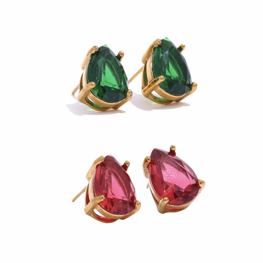 Pear cut studs