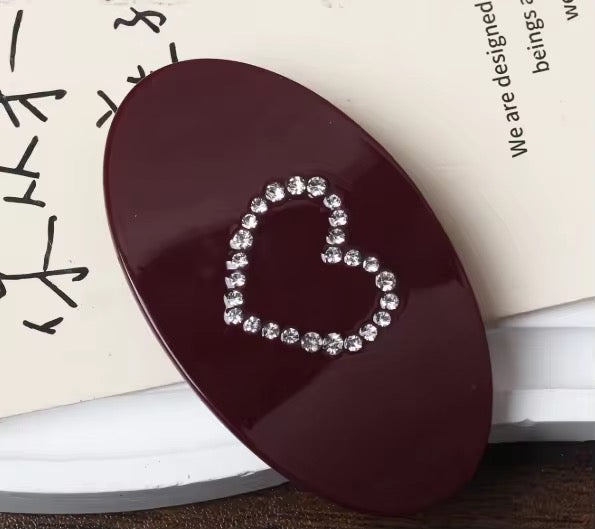 Heart Barrette
