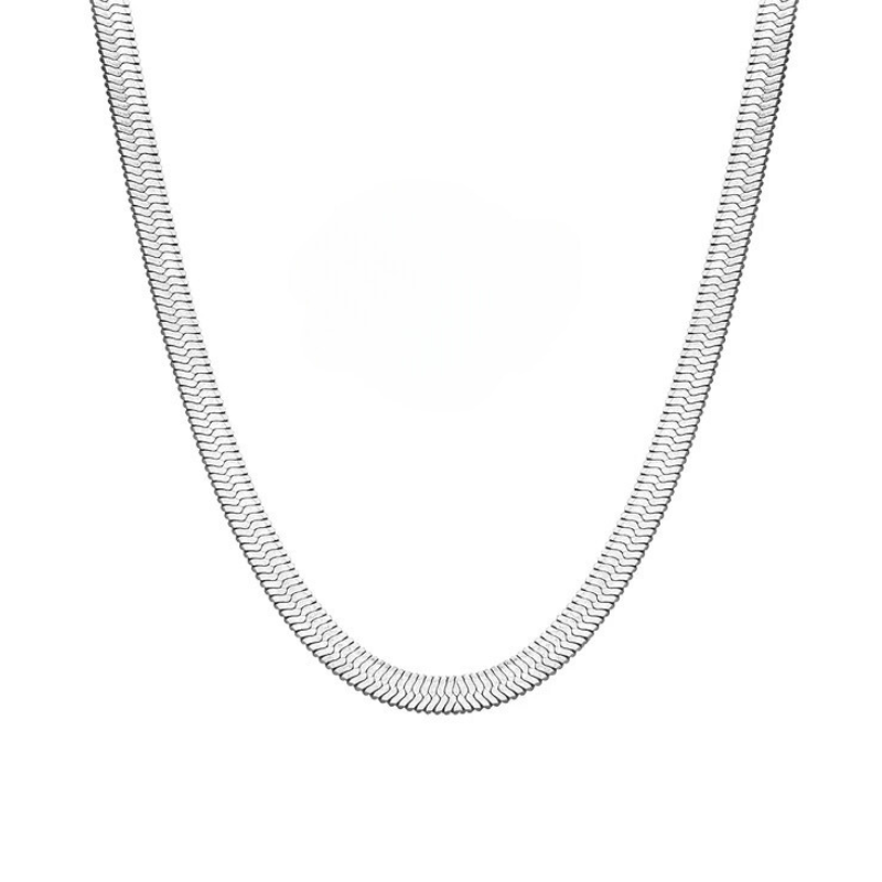 Herringbone chain(silver)