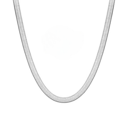 Herringbone chain(silver)