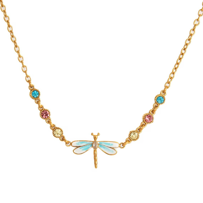 Whimsical fairy necklace