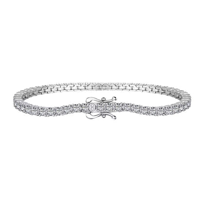 Tennis bracelet (92.5 silver)