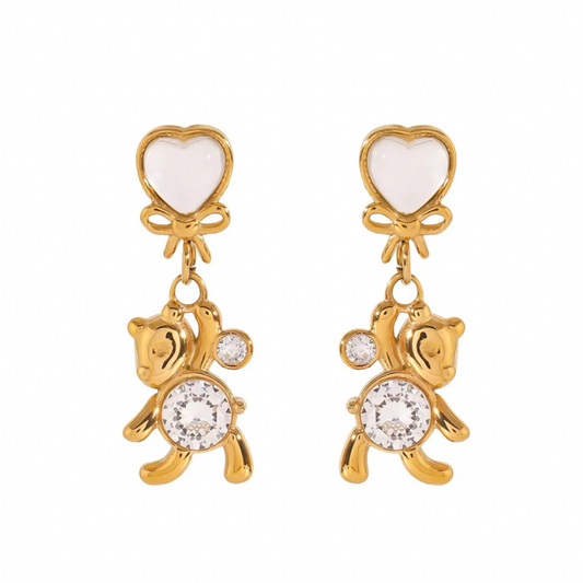 Teddycore earrings