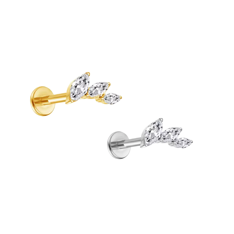 Spring helix studs