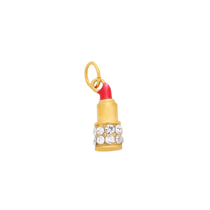 Lipstick charm