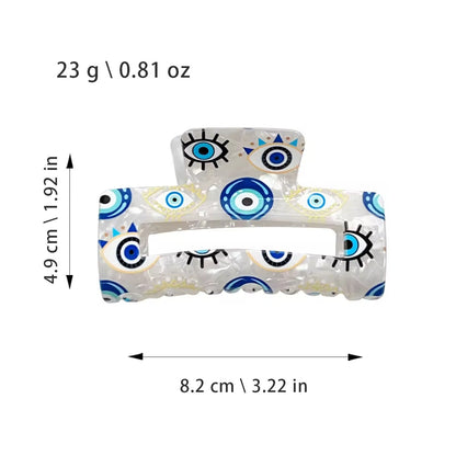 Evil eye clawclip