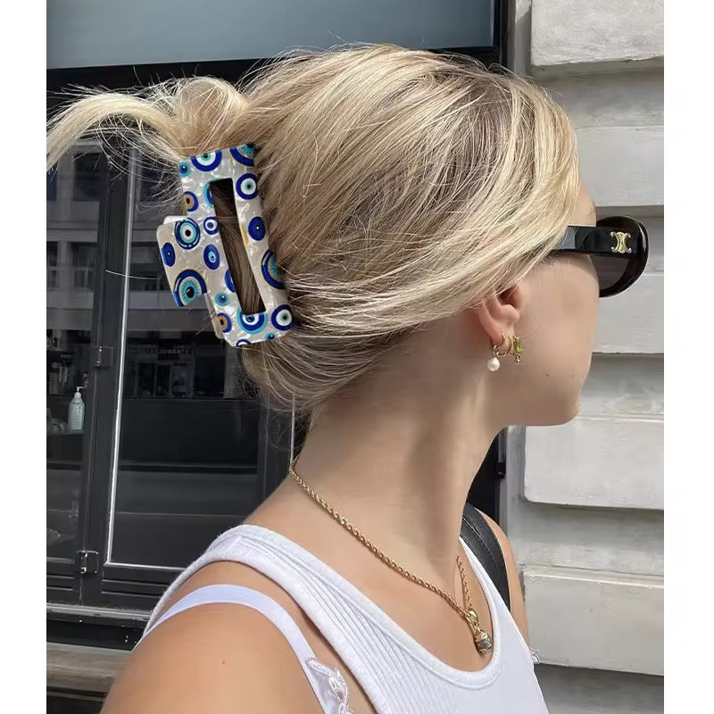 Evil eye clawclip