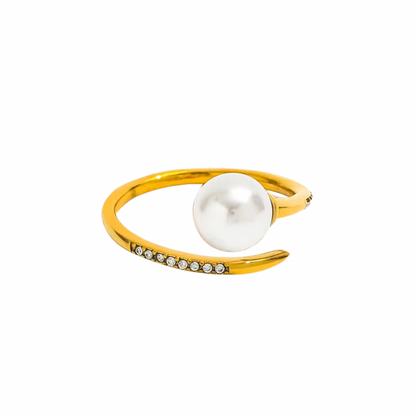 Pearly pop ring
