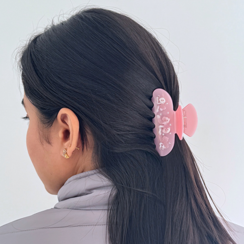 Cupcake claw clip