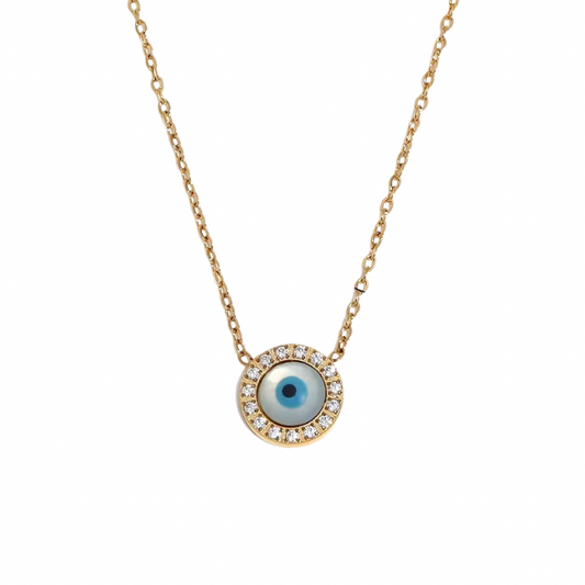 Eye of aura necklace