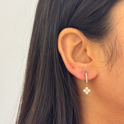 Cappucino earrings