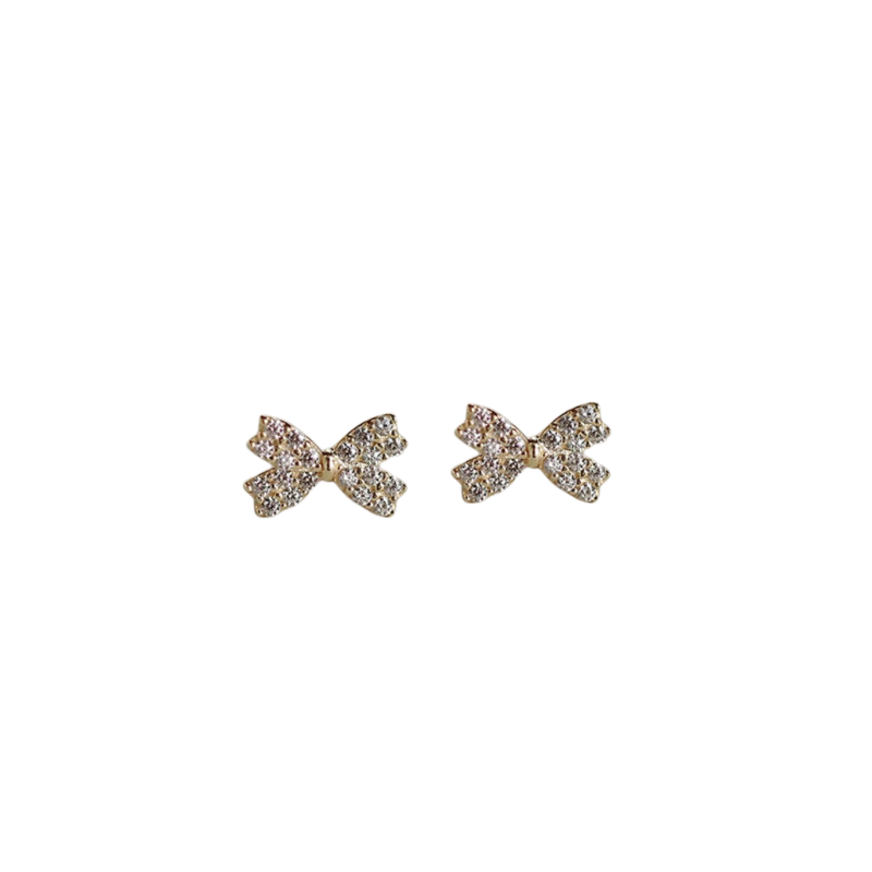 Cutesy bow studs