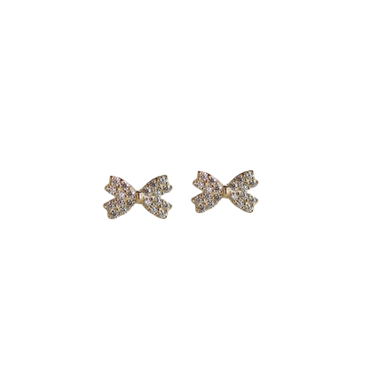 Cutesy bow studs