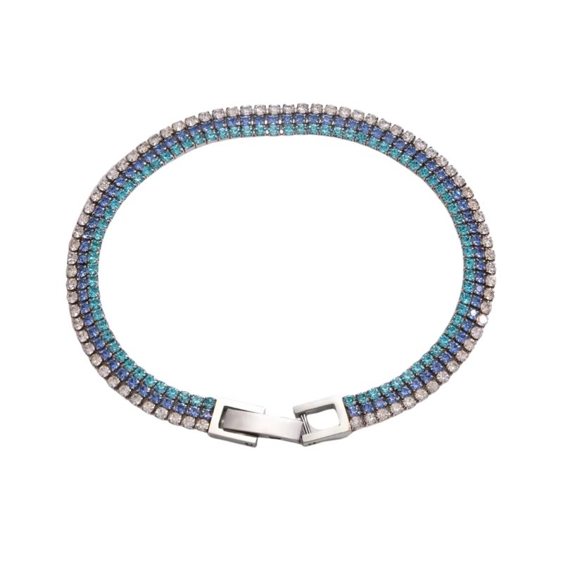 Blue hues bracelet