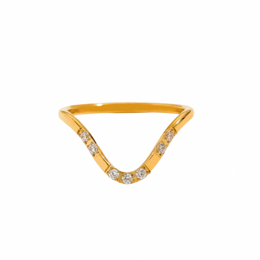 V Stackable ring