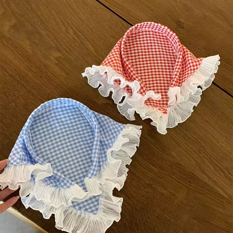 Checkered Scarf headband