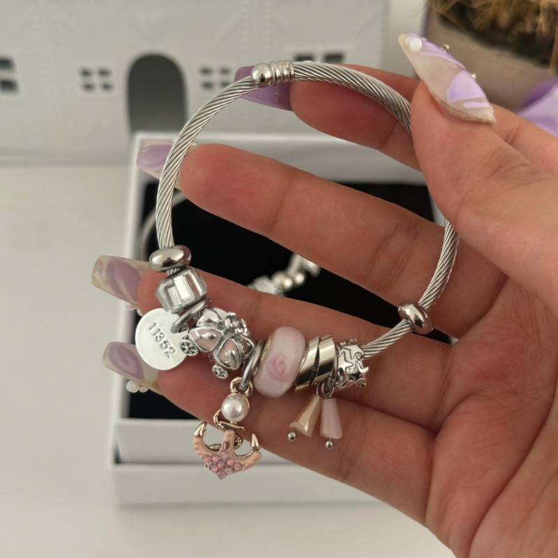 Powerhouse charm bracelet