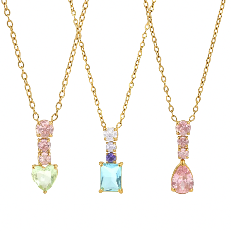 Gemstone necklace