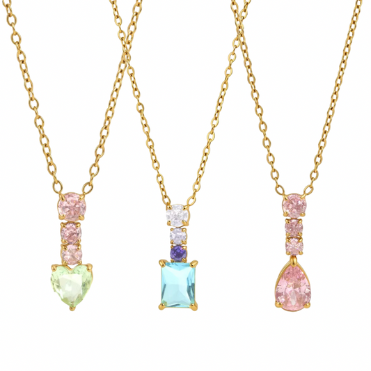 Gemstone necklace