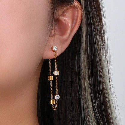 Petal earrings