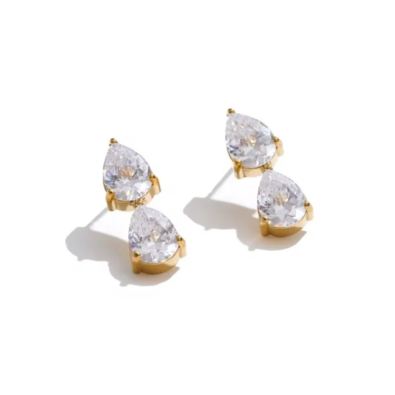 Pear pressure earrings