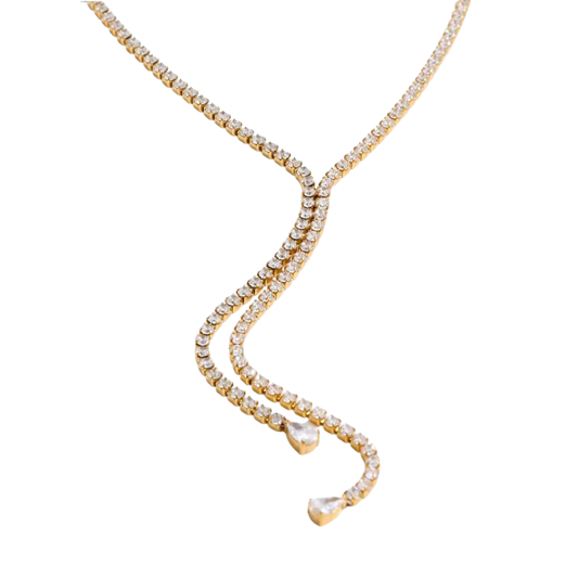 Mohini Lariat necklace