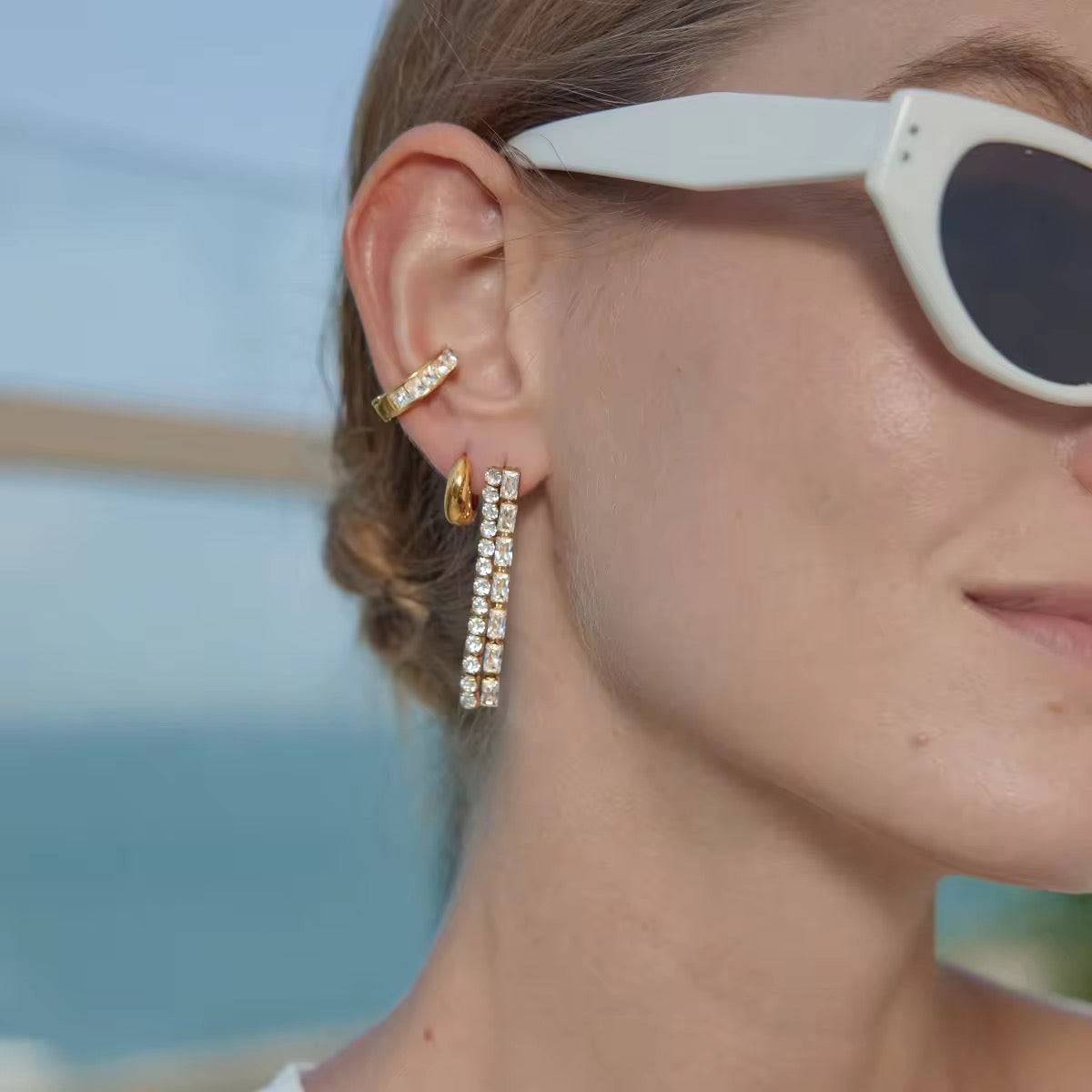 Soil Tennis earrings