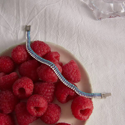 Blue hues bracelet