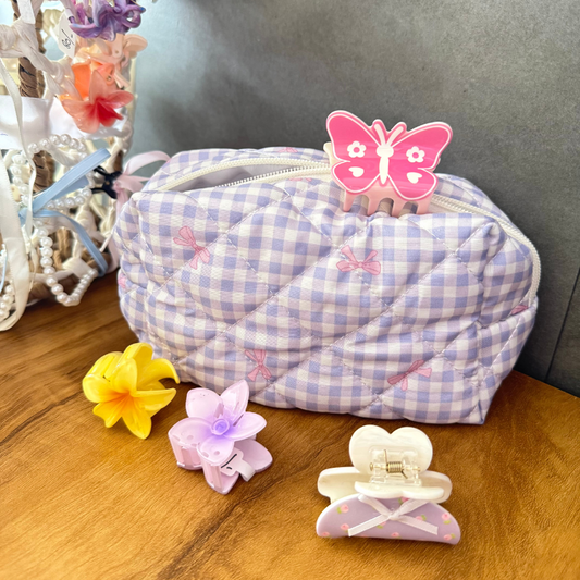 Lavender lush pouch